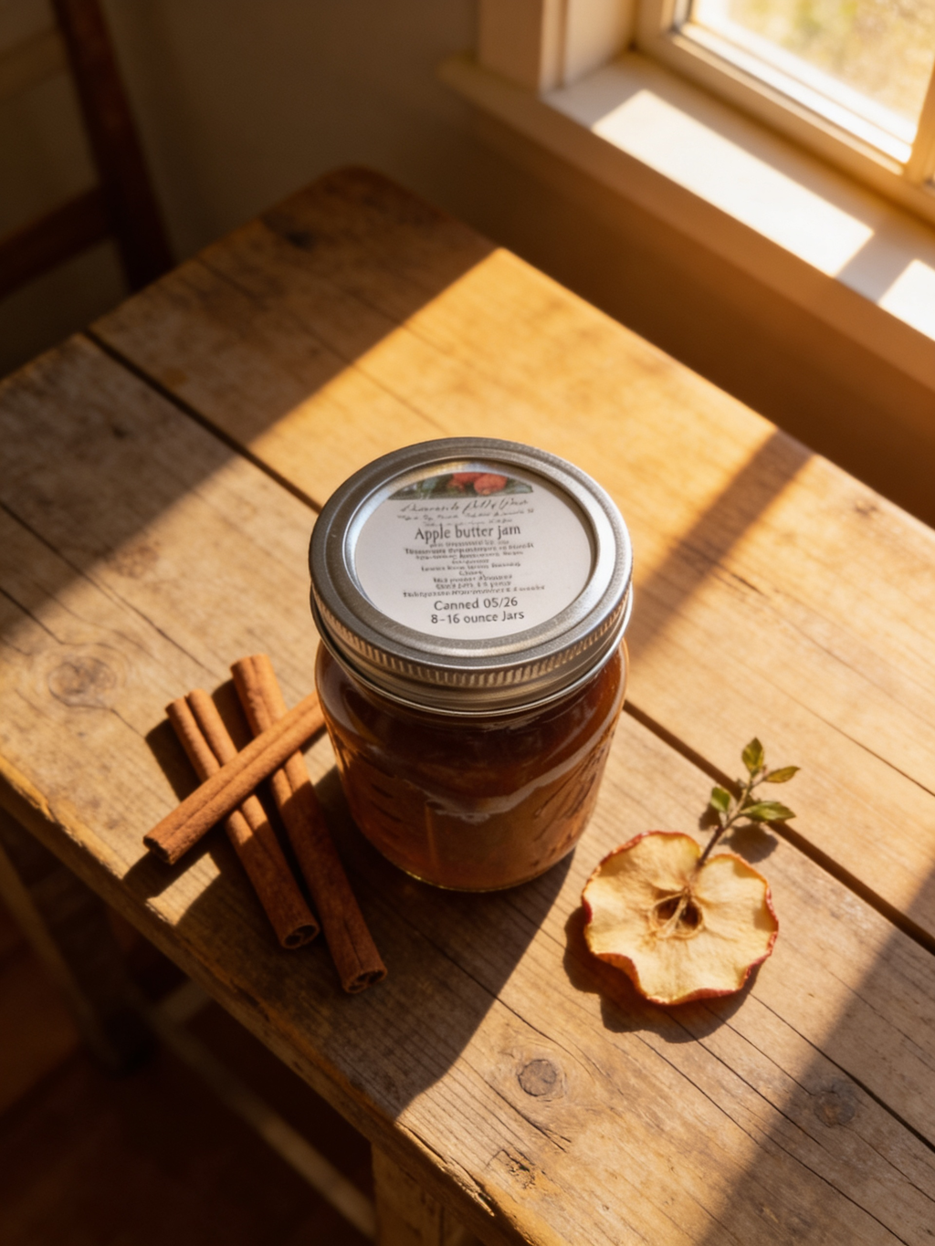 Apple Butter Jam  16oz