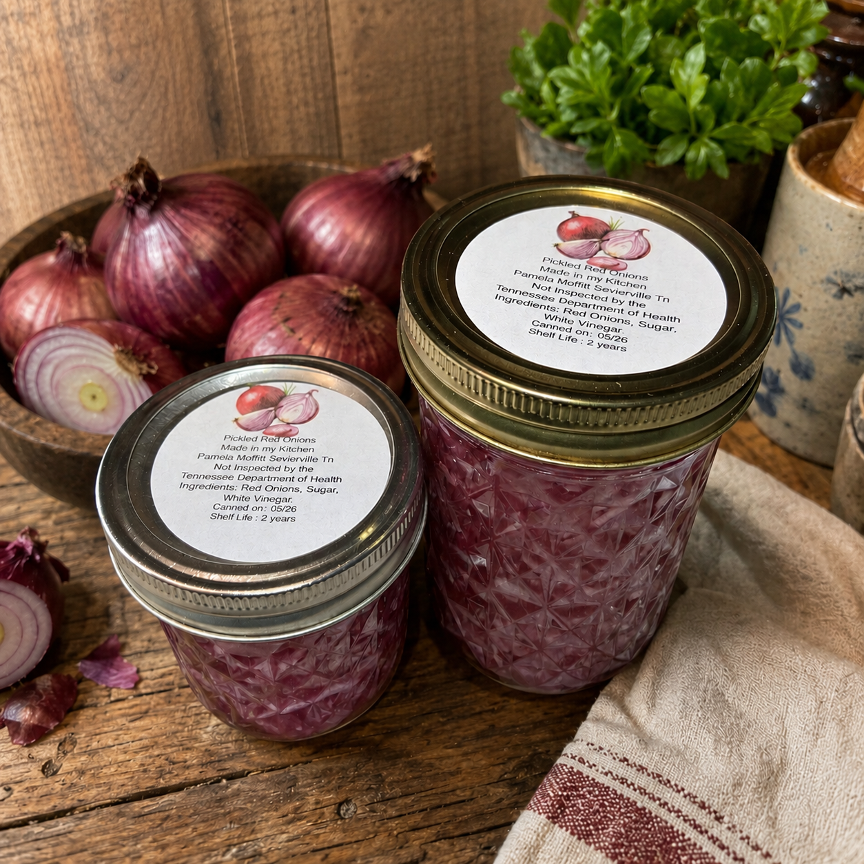 Pickled Red Onions