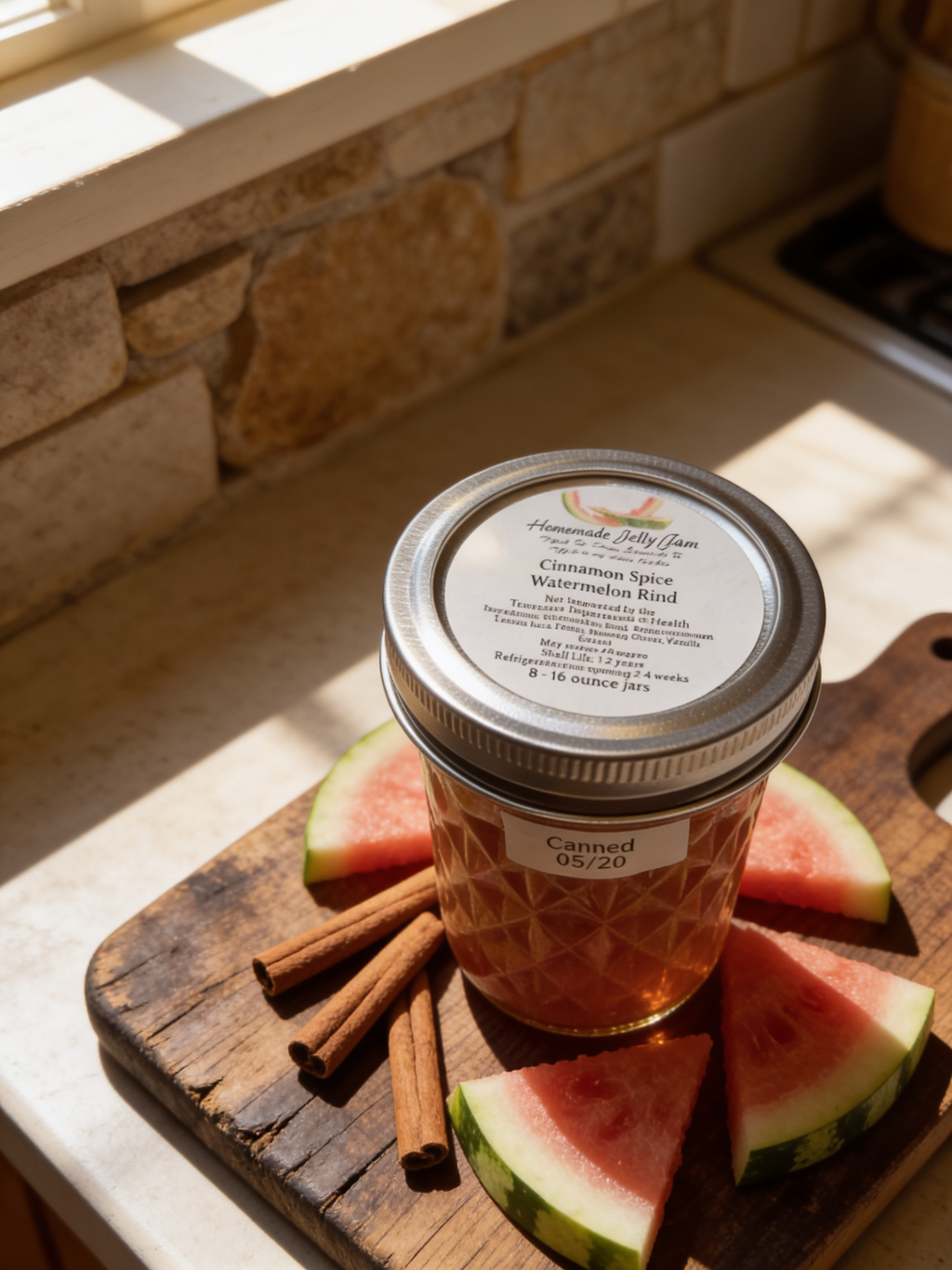 Cinnamon Spice Watermelon Rind 8oz