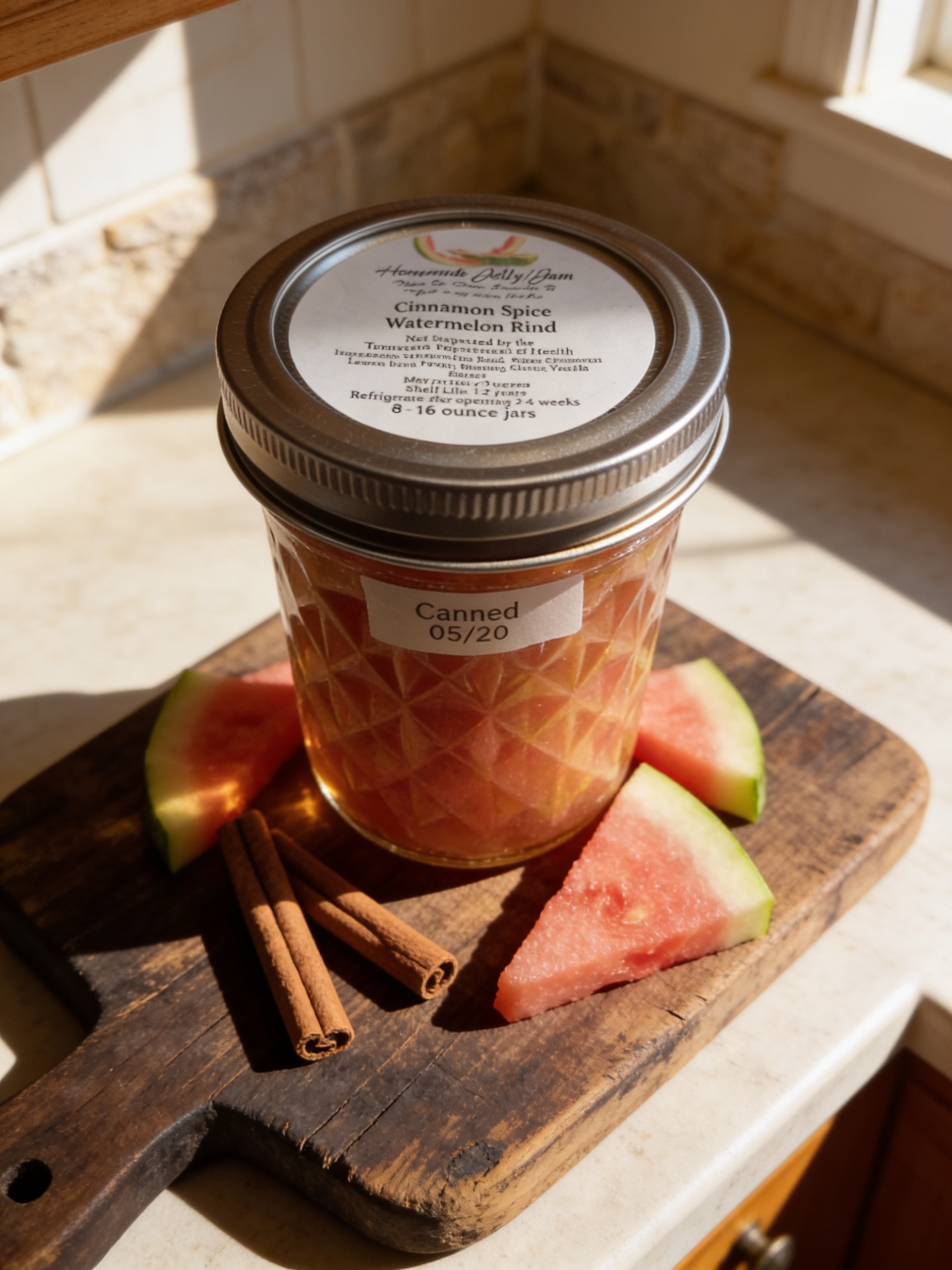 Cinnamon Spice Watermelon Rind 8oz