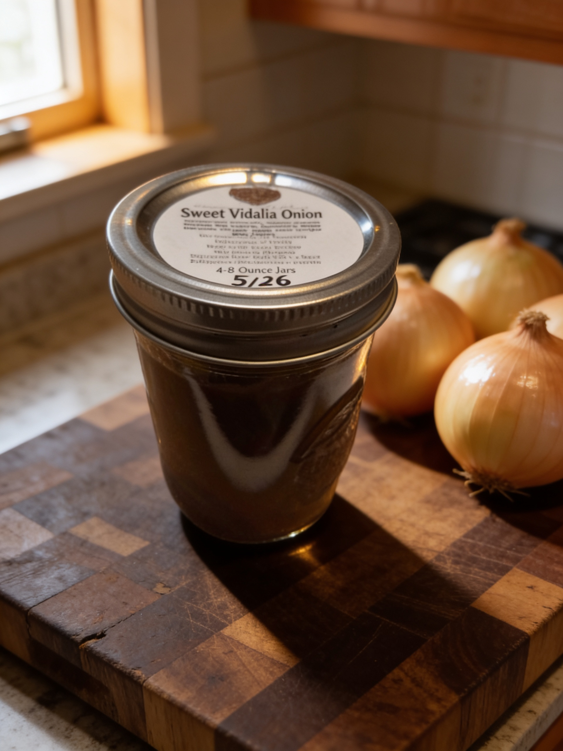 Sweet Vidalia Onions Jam 8oz